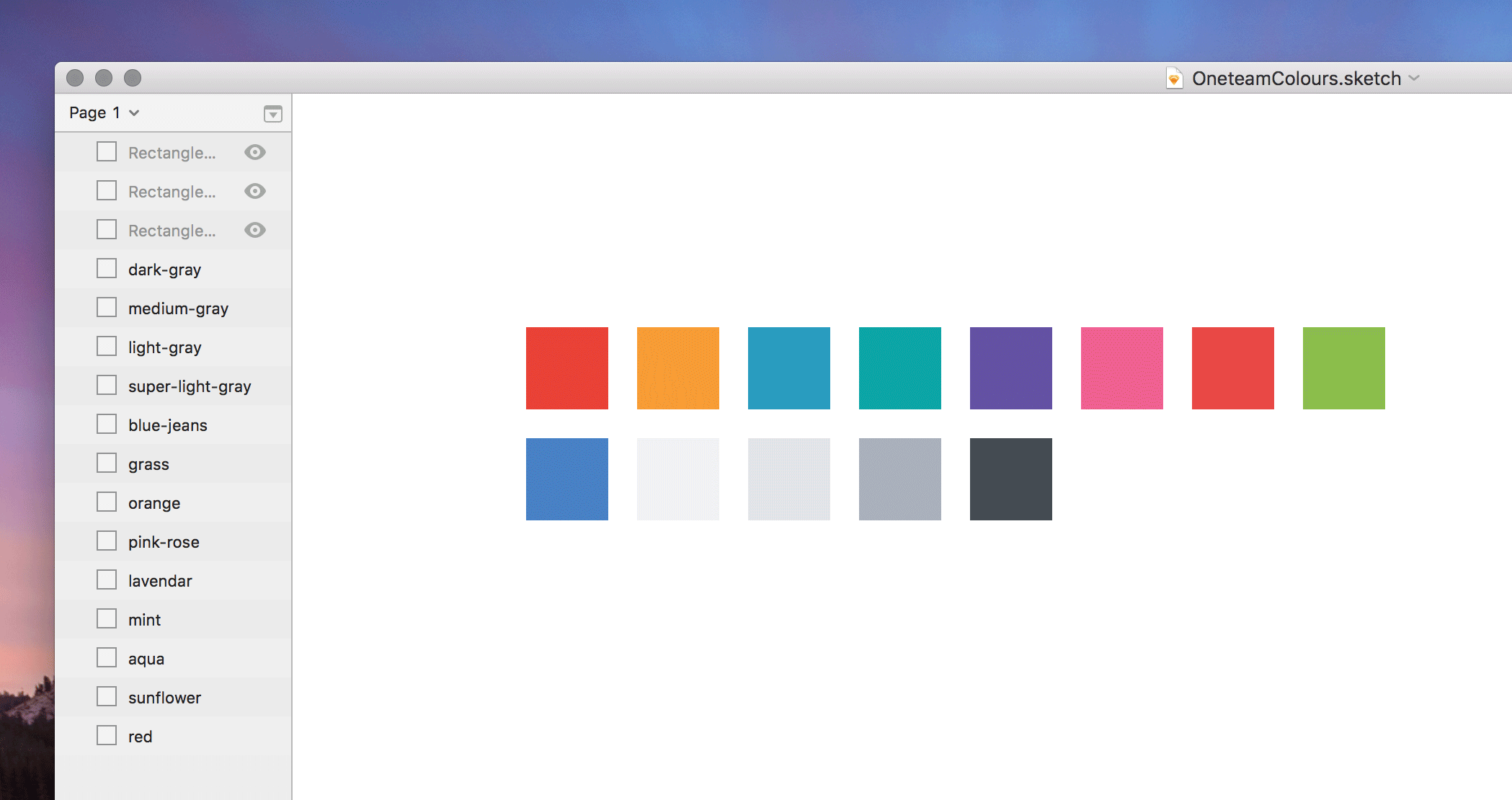 Copy UIColor / NSColor initializer code from Sketch app